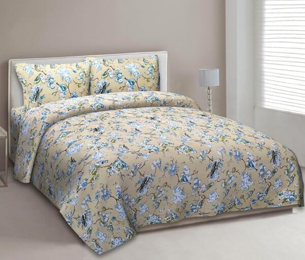 Spring Blue Bedsheet