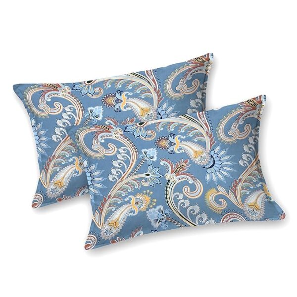 Blue Peacock Bedsheet - Image 4