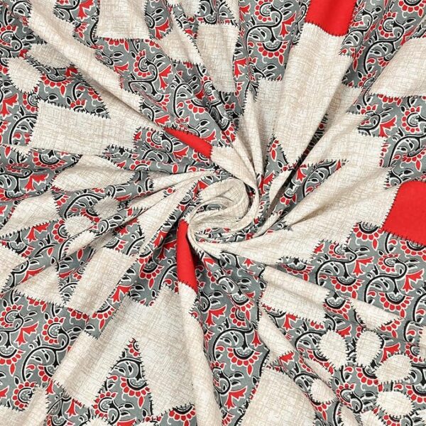 Check Grey Bedsheet - Image 3