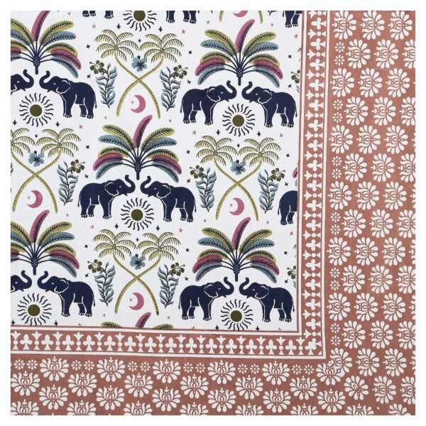 Elephant Brown Bedsheet - Image 3