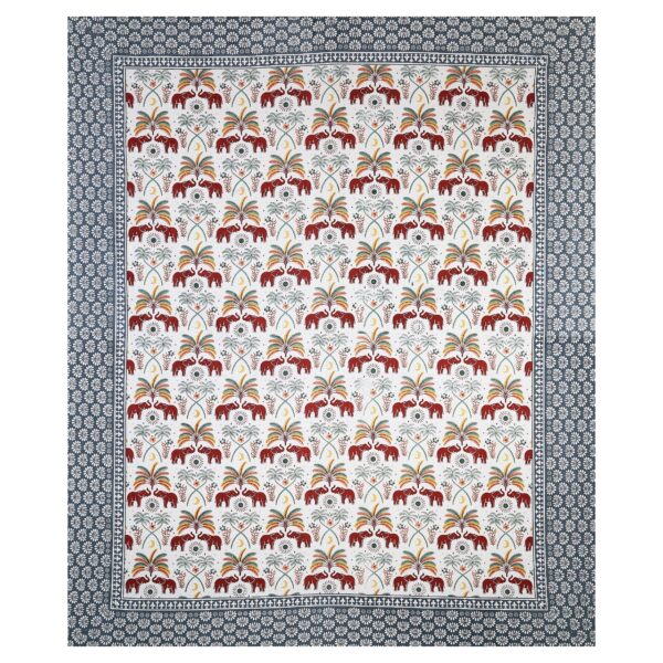 Elephant Blue Bedsheet - Image 2